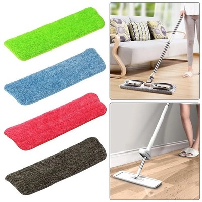 4PCS Spray Mop Pads Heads Microfiber Refill Wet Dry Cleaning Washable Replacem