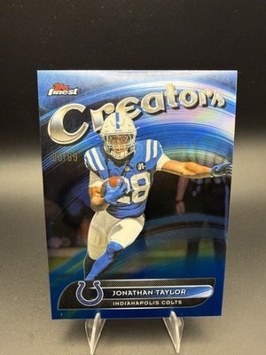 Topps Finest Creators Jonathan Taylor Colts 2025  # CR-13 60/99