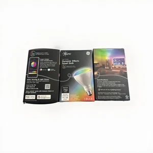 3-Pack GE, Cync Full Color Dynamic Effects Smart Bulb, Model CLEDR309CDEN/ST-1P