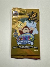 Webkinz Trading Cards Series 3 - New Factory Sealed Pack With 5 Cards 1 Code