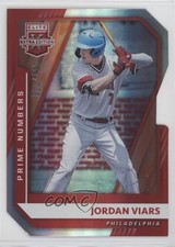 2021 Panini Elite Extra Edition Prime Numbers A Die-Cut 10/115 Jordan Viars 0wn9