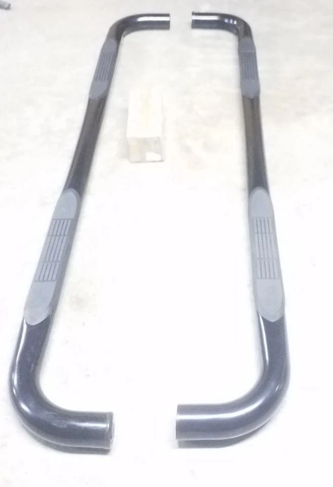 Juego de estriberas de tubo negro | Se adapta a Chevrolet Avalanche / Tahoe 2000-2020 Foto 3 de 4