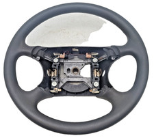 1994-2004 Ford Mustang Gray Rubber Bare Steering Wheel No Controls Oem