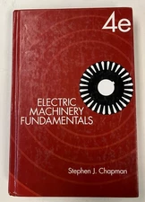 Electric Machinery Fundamentals McGraw-Hill by Stephen J. Chapman Hardcover