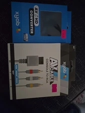 Xyab AV HD Converter and Console to RCA Cable for Wii