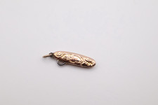 Antique 9ct Gold Cased Miniature Folding Button Hook