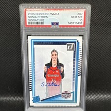 2025 Donruss WNBA Rated Rookies Signatures #87 Sonia Citron RC Auto PSA 10