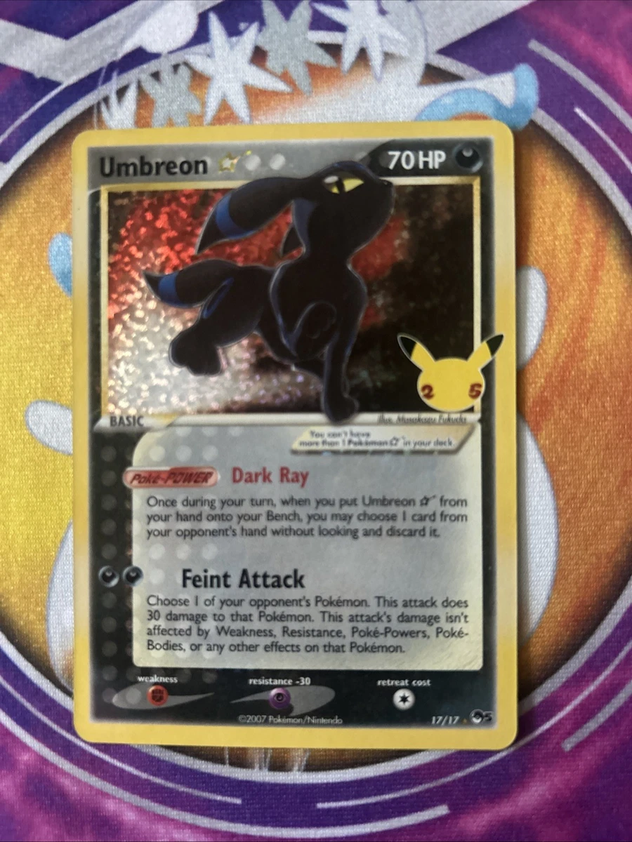 Umbreon Star Pokémon TCG Cards for sale | eBay