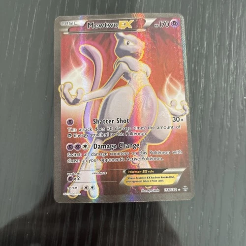 Mewtwo EX (158 Full Art) - Pokemon XY - BREAKthrough (BKT)
