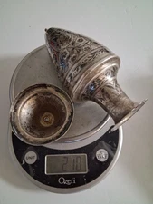 600 silver vase 210g which contains 126g pure silver worth $260 for scrap