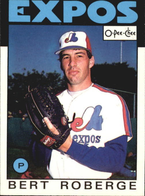 1986 O-Pee-Chee #154 Bert Roberge - BB
