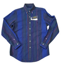NWT Polo Ralph Lauren Classic Fit Multi Stripe Oxford Long-Sleeve Woven Shirt