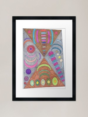 Cellular Gerahmter Kunstdruck Gerahmtes Wandbild Poster Leinwanddruck Bild