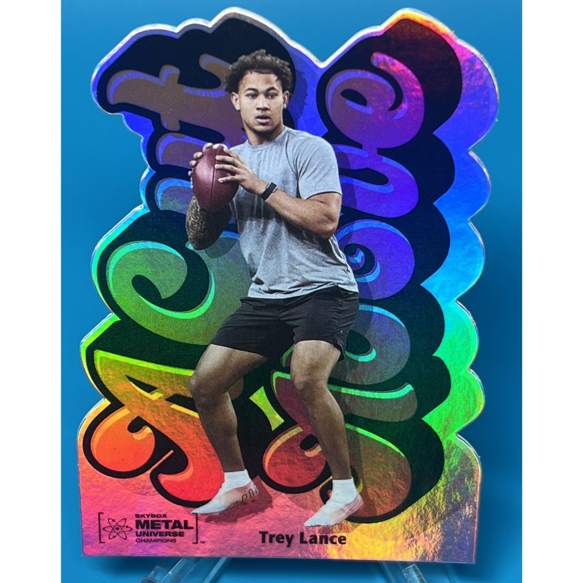 2021 Skybox Metal Universe Champions - A Cut above Trey Lance #ACA-11 (RC) Nm-Mt
