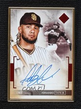 2020 Topps Transcendent Collection Red 1/1 Fernando Tatis Jr #TCA-FT Auto 1y9