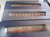 Tillig 70064 Set Mit 3 Reisezugwagen StäDteexpress DR H0