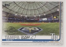 2019 Topps Factory Set 582 Montgomery Club Tropicana Field Tampa Bay Rays fm0