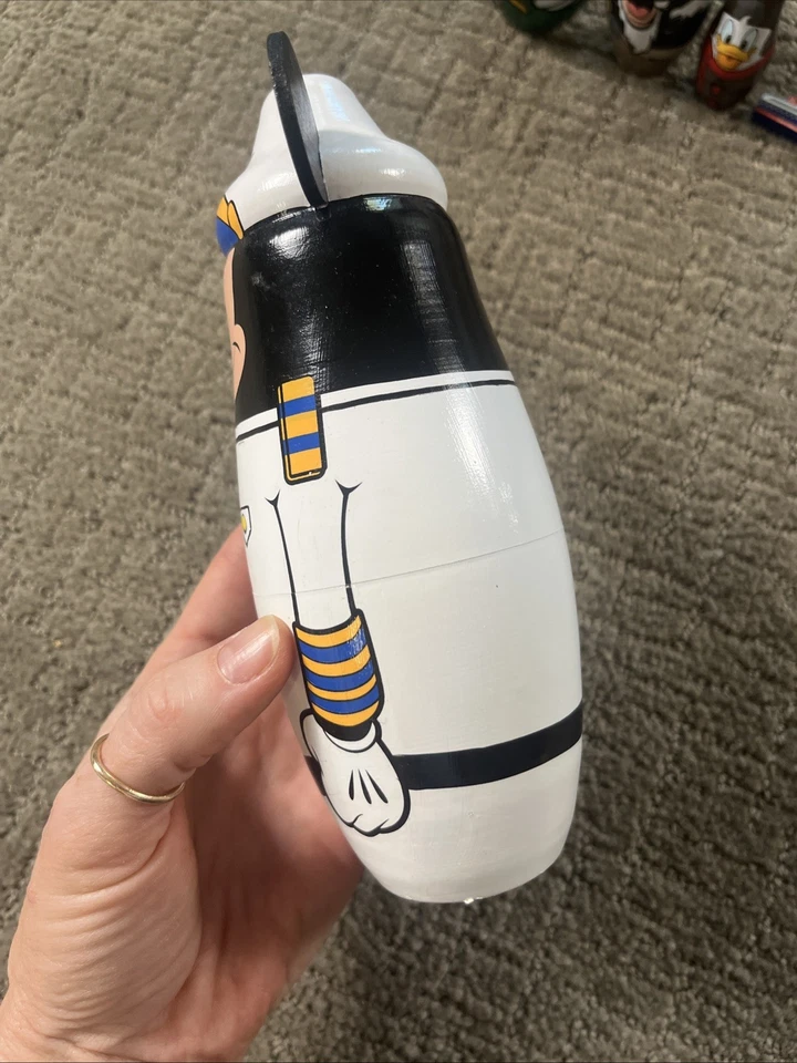 Juego de muñecas rusas de anidación Disney Cruise Line de colección Mickey Minnie Goofy Donald Ship Foto 4 de 4