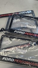 Ford Performance Black Plastic License Plate Frame Ford Performance Black Plastic License Plate Frame