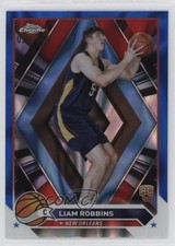 2023-24 Topps Chrome Blue Lava Refractor 22/149 Liam Robbins #174 10p6