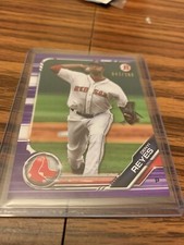 2019 Topps Bowman Draft Denyi Reyes Boston Red Sox Base Card Purple /250