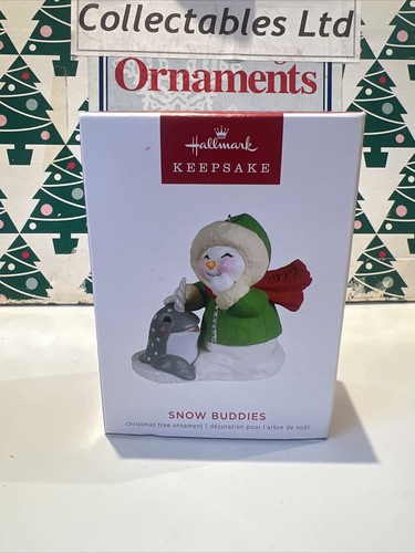 Snow Buddies 25. Weihnachtsbaum Punze Andenken Ornament Neu im Karton; - Bild 2 von 16
