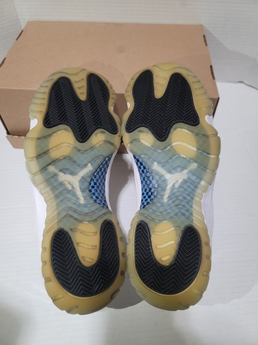 Air Jordan 11 Low Legend Blu Retrò 10.5M Bianco 2021 AV2187-117 NO BX REP INSOL - Foto 7 di 10