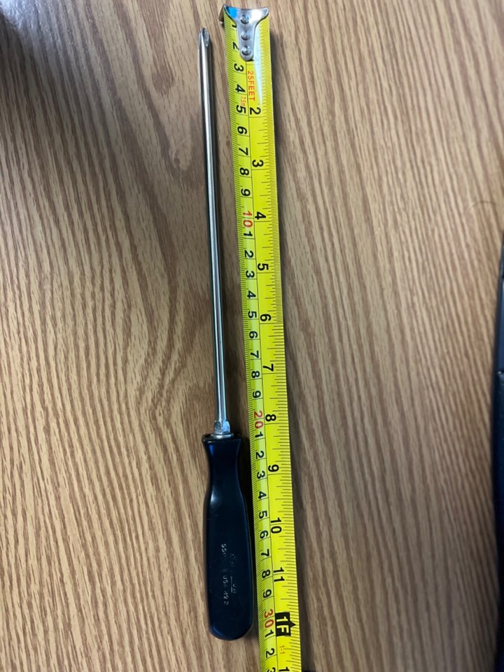 SNAP ON SSDP82 2 PHILLIPS SCREWDRIVER 12" LONG ITEM SSDP82 3 eBay