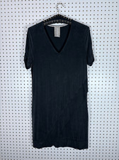 Dolan Left Coast Collection Anthropologie Cupro V-neck Short Sleeve Dress Size S