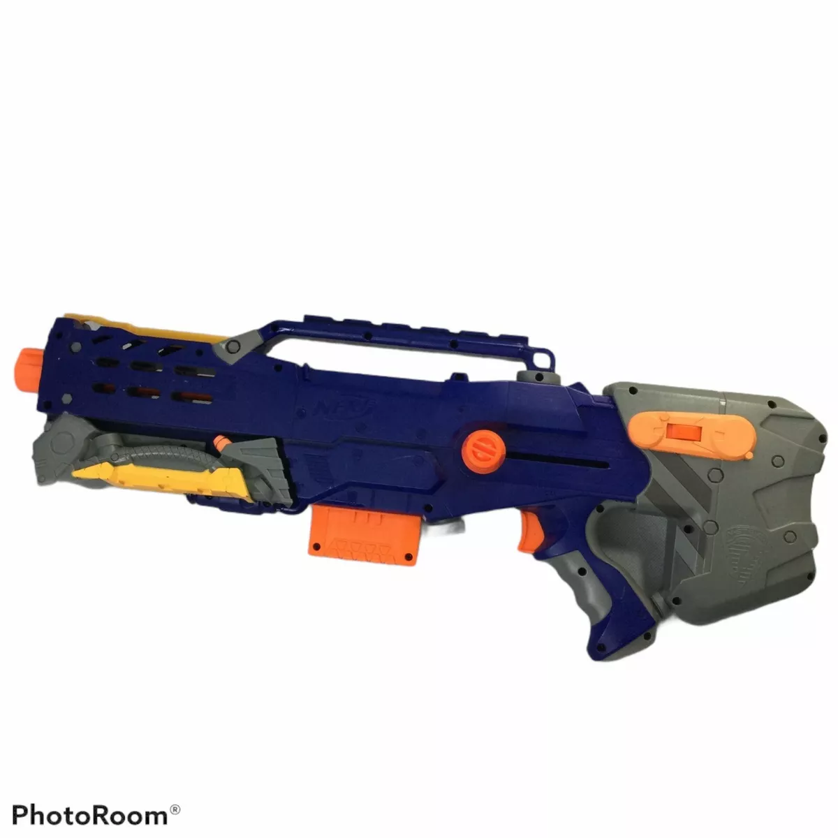 Nerf N-Strike Blue Longshot CS-6 Sniper Rifle Dart Gun Toy Discontinued