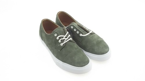 olive vans mens