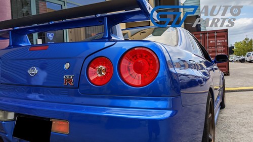 78 Works Fiber Ring V2 LED Taillights for Nissan Skyline R34 GTR GTT tail lamps - Picture 11 of 23