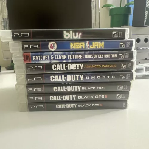 PS3 CIB Lot, Blur, NBA Jam, Ratchet And Clank, COD Ghosts, AW, BO, BO2,BO3