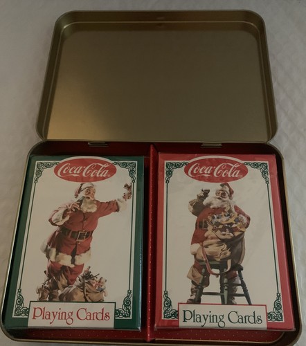Tarjetas de Juego de Colección Coca-Cola Santa Claus Nostalgia 1994 de colección, selladas - Imagen 3 de 4