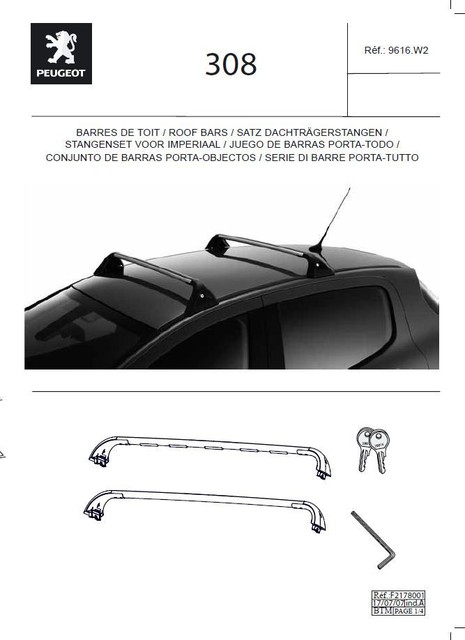 9616w2 peugeot 308