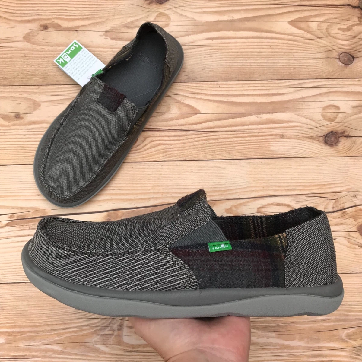 Sanuk charcoal deals