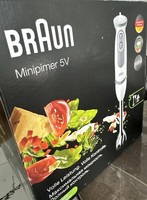 Braun MQ5235 Handheld Blender 3 in 1 Quick Multi 21 Speeds Blend Mix 500ml White