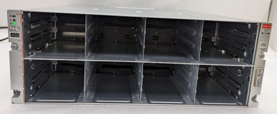 Oracle DE3-24C 24-Bay Storage Array Drive Enclosure Dual PSUs Chassis only - Image 3 of 4