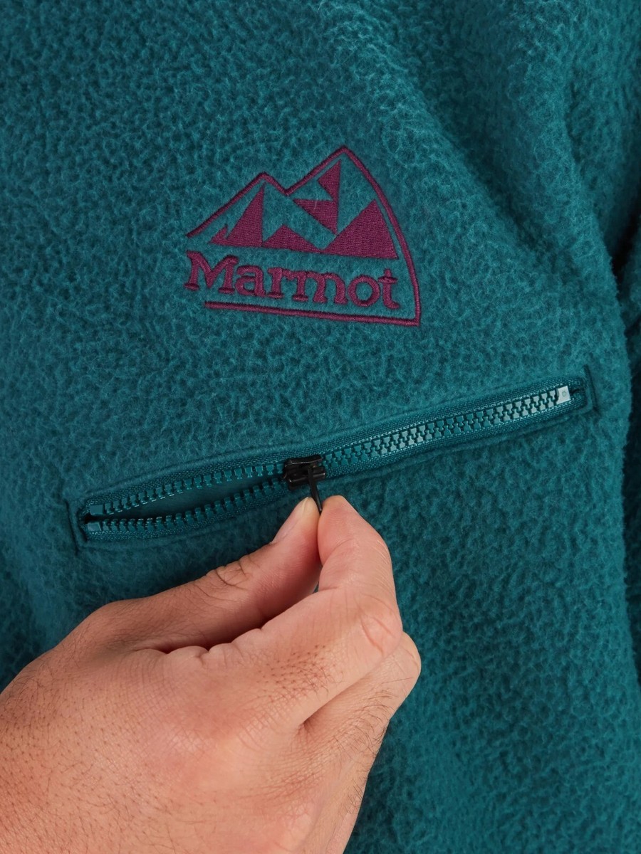 Marmot 94 E.C.O. Recycled Fleece Jacket Men's Size XXL Dark Jungle