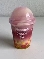 DW Home Pineapple Sunrise Tea Candle Cup 4.3 OZ Richly Scented Mini Single Wick