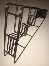 Heavy Duty Black Wire File Organizer Folder Divider Desk Holder Rack Sections