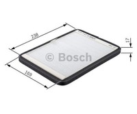 Bosch Filter, Interior Air 1 987 432 061