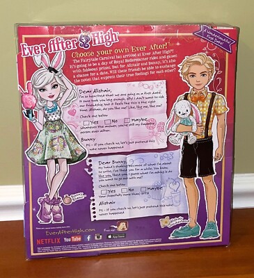 Ever After High Carnival Date Alistair Wonderland Bunny Blanc Doll