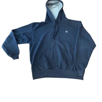 Champion Eco Men s Large Dark Gray Hoodie Gym Active