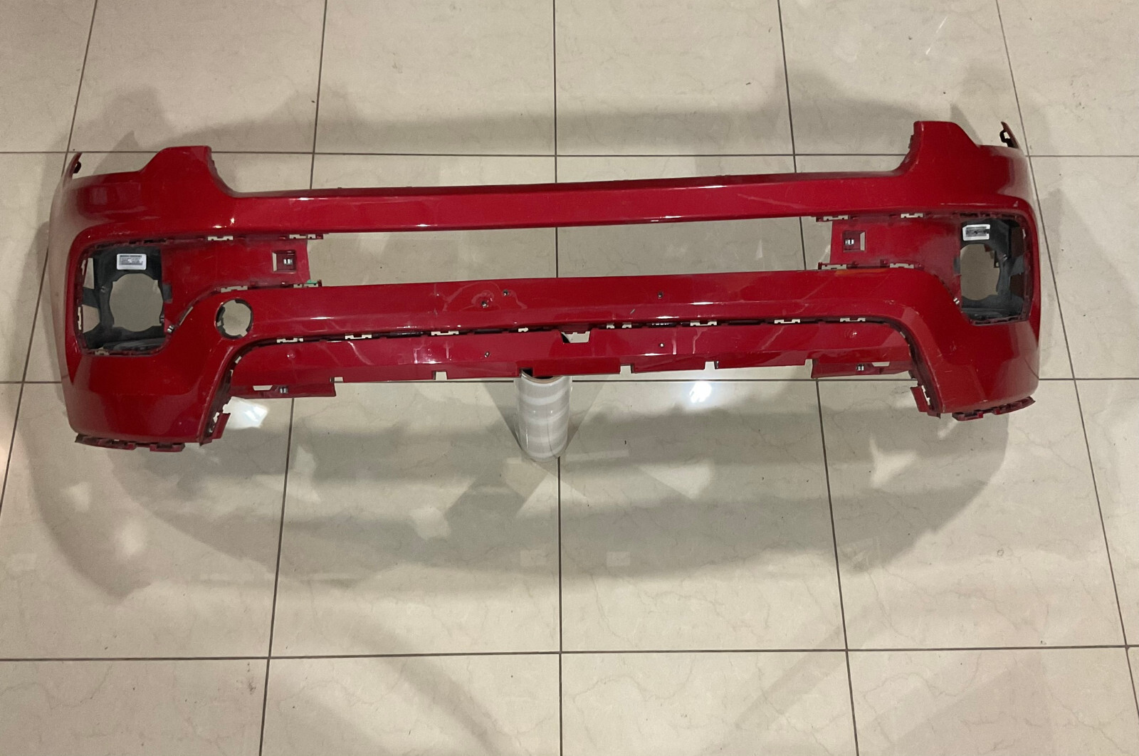 2022-2023 Jeep Compass OEM Red Front Bumper Cover 6WQ70TRMMA  