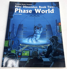 Rifts Dimension Book Two: Phase World (Palladium Books, 1994, Paperback Book)