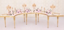 S Table Moon Table Serpentine Table Curve Table FOR HIRE ONLY From £80
