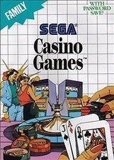 Casino Games (Sega Master System, 1989)  CIB