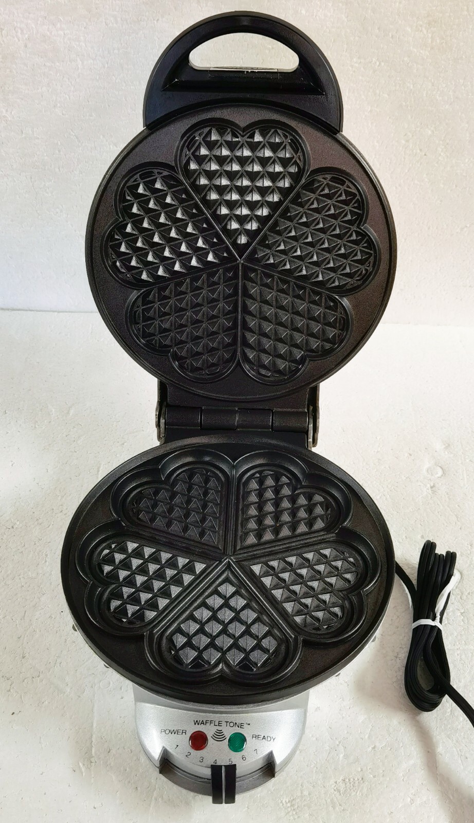 villaware heart waffle maker
