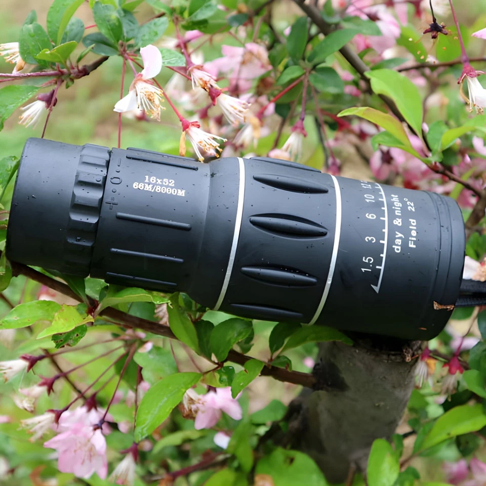 Monokular 16x52 Fernglas Teleskop Starscope Fernrohr Teleskop Tragbar Reto - Bild 3 von 4